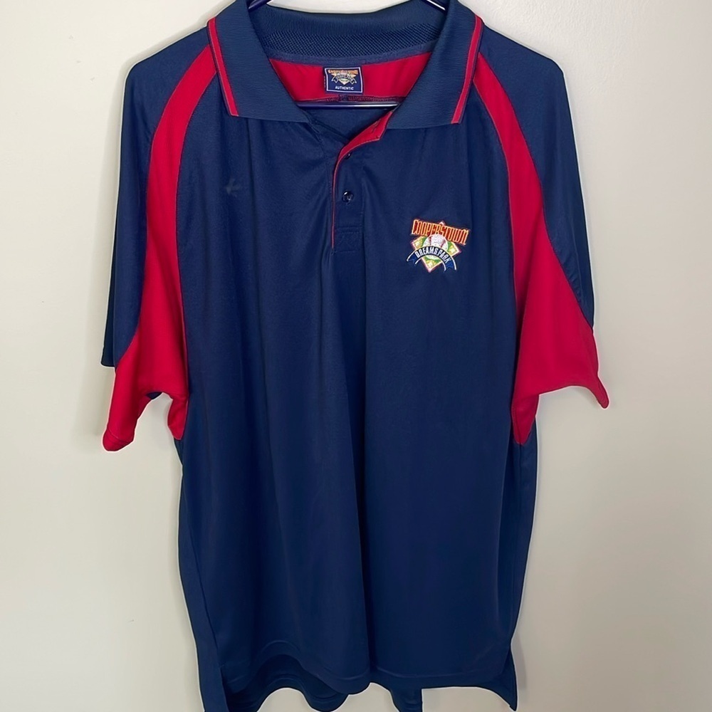 Cooperstown Hall Of Fame Dreams Park Men’s‎ Short Sleeve Polo Shirt Size XXL